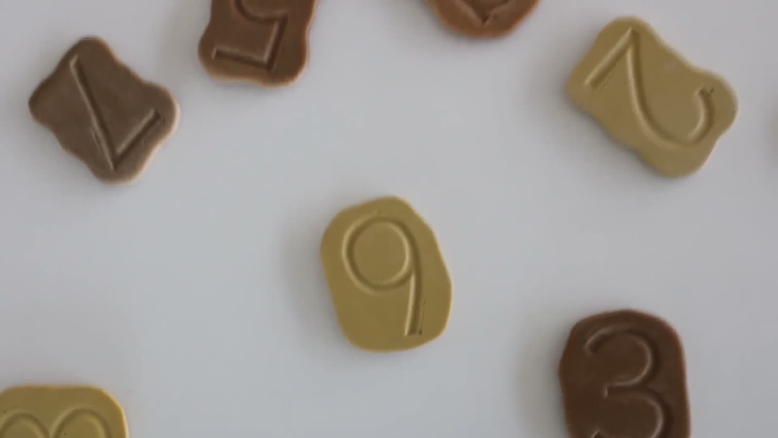 Number biscuits